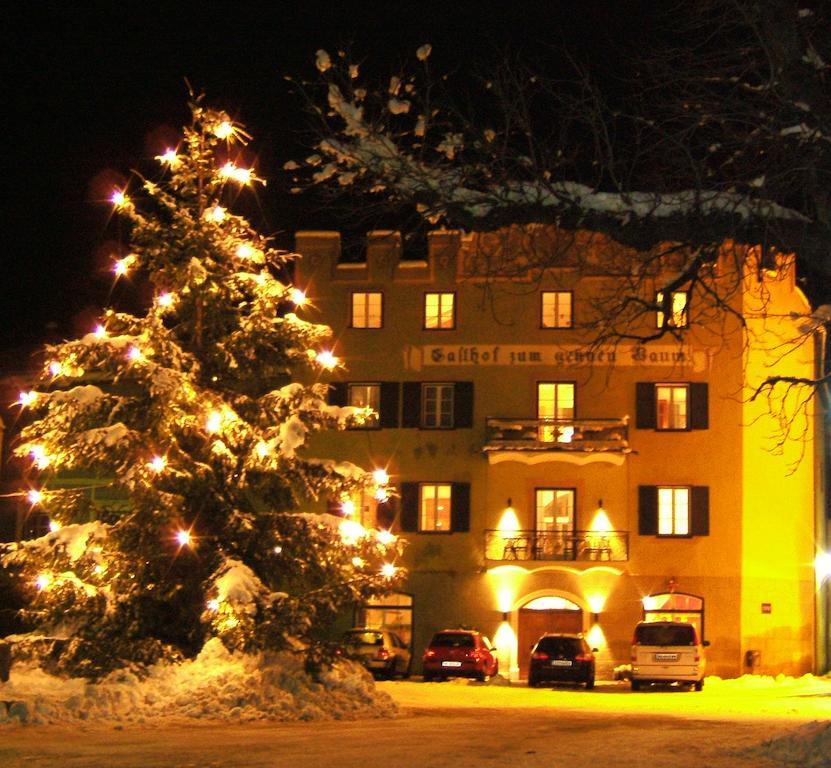 Hotel Gasthof Gruener Baum Glorenza Exterior foto
